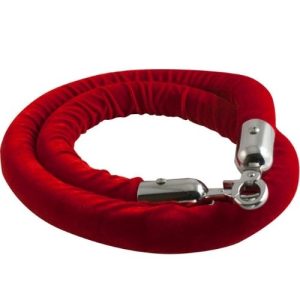 Afzetkoord luxe rood