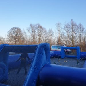 Levend Tafelvoetbal donkerblauw