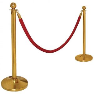 Afzetpaal luxe goud