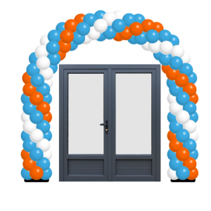 Ballonnenboog enkele deur