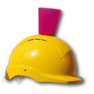 Brandweerhelm met beker