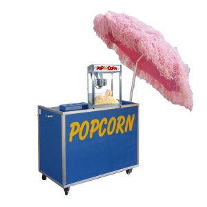 Popcornkraam met stand