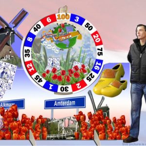Rad van Holland met decor