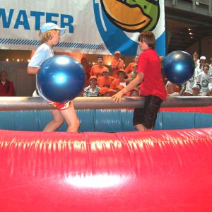 Zwembad 1.2m hoog met balk